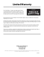 Предварительный просмотр 24 страницы Smoke hollow 3016DEW Owner'S Manual