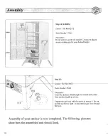 Предварительный просмотр 18 страницы Smoke hollow 34168G Assembly & Operation Manual