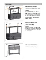 Предварительный просмотр 9 страницы Smoke hollow 7000CGS Assembly & Operation