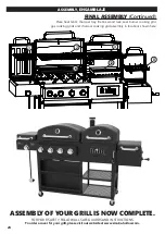 Предварительный просмотр 24 страницы Smoke hollow DG1100S Manual