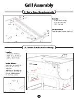 Предварительный просмотр 12 страницы Smoke hollow LS2016-2B Owner'S Manual