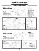 Предварительный просмотр 13 страницы Smoke hollow LS2016-2B Owner'S Manual