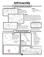 Предварительный просмотр 16 страницы Smoke hollow LS2016-2B Owner'S Manual