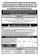 Предварительный просмотр 2 страницы Smoke hollow WG1000 Manual