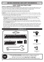 Предварительный просмотр 4 страницы Smoke hollow WG1000 Manual