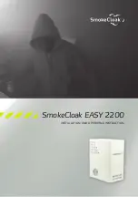 SmokeCloak EASY 2200 Installation And Operating Instructions Manual preview