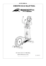 Smooth Fitness CE-2.5 Elliptical User Manual preview