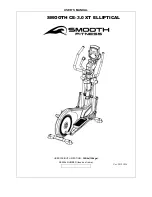 Smooth Fitness CE-3.0 XT User Manual preview