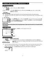 Preview for 21 page of Smooth Fitness CE-3.0DS Owner'S Manual