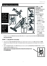 Preview for 8 page of Smooth Fitness E4250 Owner'S Manual