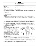 Preview for 3 page of Smooth Fitness LED 12 Computer Computer Operating Instructions Manual