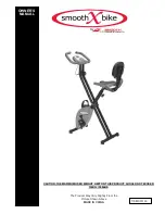 Smooth Fitness SMB-XBIKE Owner'S Manual preview