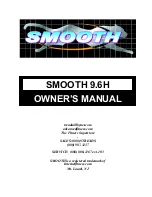Smooth Fitness SMOOTH 9.6H Owner'S Manual preview