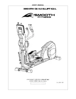 Smooth Fitness SMOOTH CE-9.0 ELLIPTICAL User Manual preview