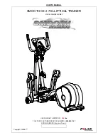 Smooth Fitness SMOOTH CE2.7 User Manual preview