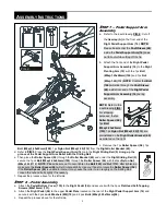 Preview for 9 page of Smooth Fitness VT-3.4 Owner'S Manual