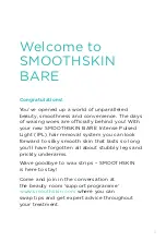 Smoothskin bare Manual предпросмотр