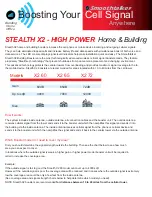 SmoothTalker STEALTH X2 Series Quick Start Manual preview