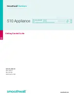 Smoothwall S10 Appliance Getting Started Manual preview