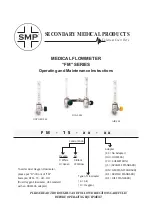 SMP DUAL FM Operating And Maintenance Instructions Manual preview