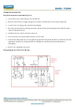 Preview for 17 page of SMS TORK REA 60 Installation And Operating Manual