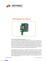 SMSC EVB-USB3280 User Manual preview