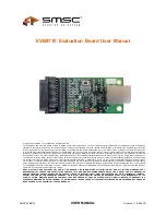 Preview for 1 page of SMSC EVB8710 User Manual