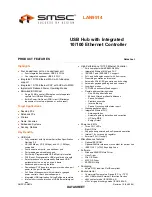 Preview for 1 page of SMSC LAN9514 Datasheet