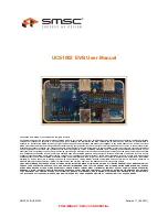 Предварительный просмотр 1 страницы SMSC UCS1002 EVB User Manual