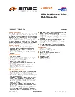 Preview for 1 page of SMSC USB2512A Datasheet