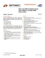 Preview for 1 page of SMSC USB2640 Datasheet