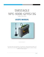 Предварительный просмотр 2 страницы SMSEagle NPE-9300-GPRS/3G User Manual