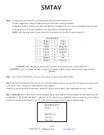 Preview for 6 page of SMTAV BA20N User Manual