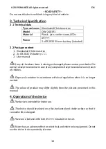 Preview for 10 page of SMUKEE OW-240191 Manual