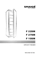 Предварительный просмотр 1 страницы SNAIGE F 10SM Instructions For Use Manual