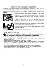 Предварительный просмотр 10 страницы SNAIGE F 10SM Instructions For Use Manual