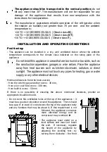 Предварительный просмотр 5 страницы SNAIGE F 27FG Instructions For Use Manual