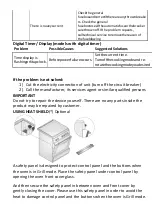 Предварительный просмотр 14 страницы SNAIGE FF 6043 MXZW User Manual