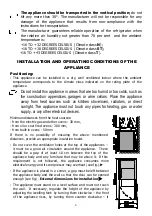 Preview for 5 page of SNAIGE R 13SM Instructions For Use Manual