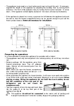 Предварительный просмотр 6 страницы SNAIGE RF53SG Instructions For Use Manual