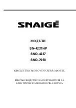 SNAIGE SN-4237HP User Manual предпросмотр