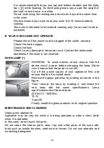 Предварительный просмотр 13 страницы SNAIGE SN-4237HP User Manual