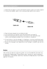 Предварительный просмотр 3 страницы Snailax SL-126 Use & Care Manual