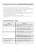 Preview for 6 page of Snailax SL-166 Use & Care Manual