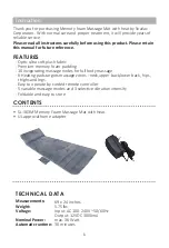 Предварительный просмотр 3 страницы Snailax SL-363M Use & Care Manual