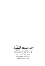 Preview for 8 page of Snailax SL-391S Use & Care Manual