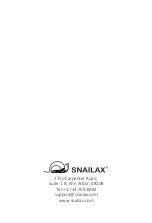 Preview for 8 page of Snailax SL-491 Use & Care Manual