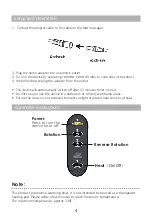 Preview for 4 page of Snailax SL-522SG Use & Care Manual