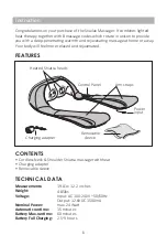 Preview for 3 page of Snailax SL-633C Use & Care Manual