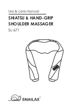 Preview for 1 page of Snailax SL-671 Use & Care Manual